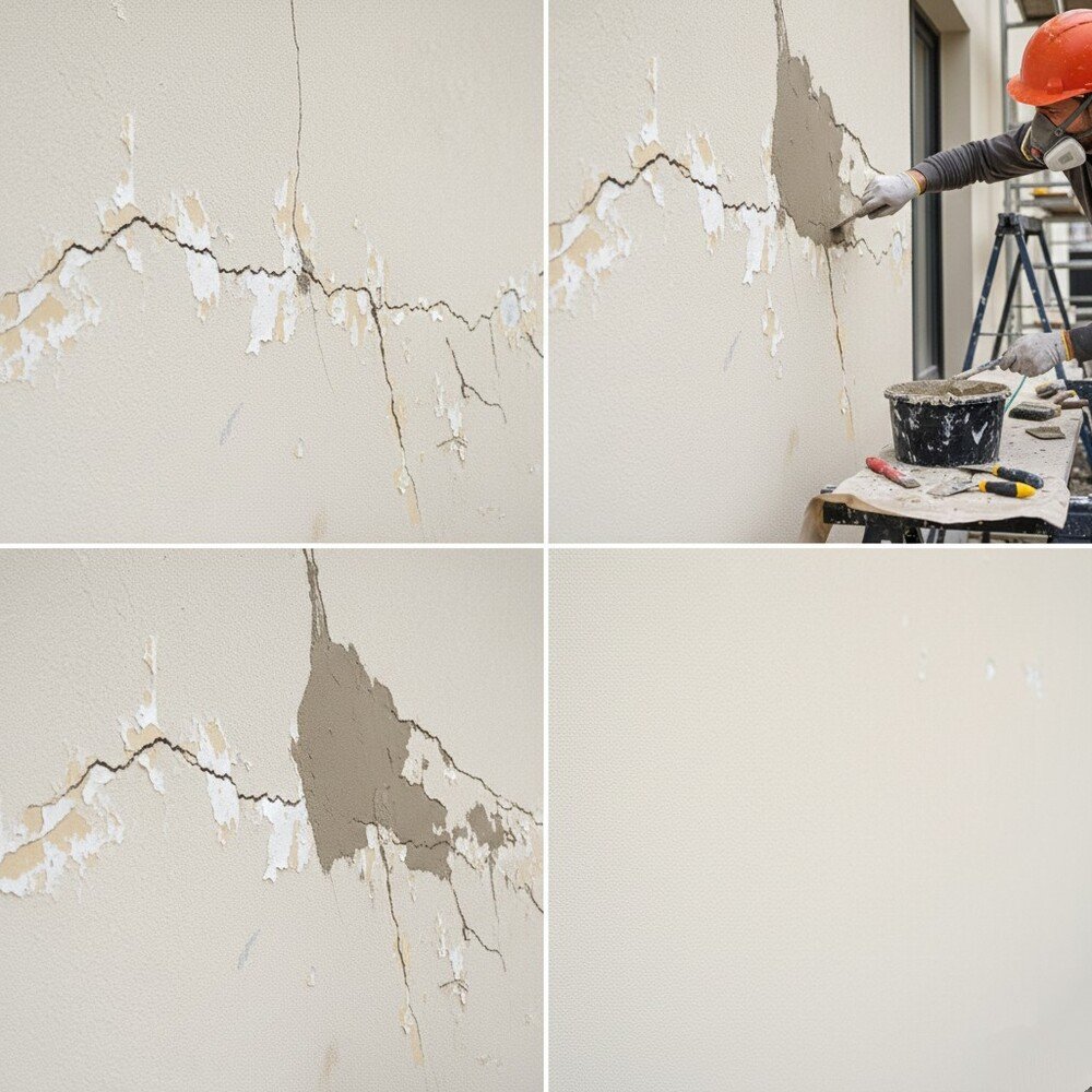 شركة ترميم منازل بالرياض 0508567260 - اسوار الرياض للمقاولات 7 ترميم التشققات بالرياض